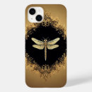 Search for dragonflies iphone cases Gold