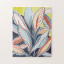 Search for tropical plant puzzles Leaves