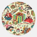 Search for retro 50s stickers Pattern