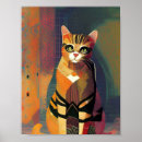 Search for abstract cat posters Portrait