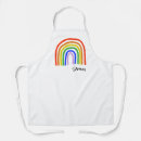 Search for kids rainbow aprons Heart