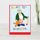 Search for cartoon 70th birthday cards For him