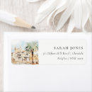 Search for spain return address labels Watercolor