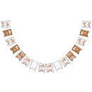 Search for teddy bear bunting flags Brown