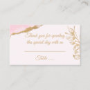 Search for gold foil place cards Floral