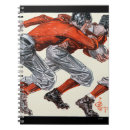 Search for football player notebooks Vintage