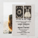 Search for tarot card wedding invitations Black
