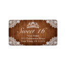 Search for wood planks return address labels Country