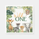 Search for safari napkins Safari 1st birthday