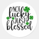 Search for irish blessing stickers Shamrock