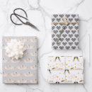 Search for silver and white wrapping paper Hearts