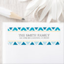 Search for yellow chevron return address labels Stripes