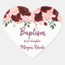 Search for pink floral heart stickers Flowers
