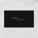 Search for simple one sided business cards Modern