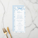 Search for boy baby shower menus Blue