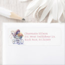 Search for pram return address labels Baby girl