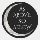 Search for as above so below stickers Witchcraft