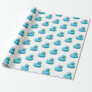 Search for rubber ducky wrapping paper Blue