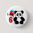 Search for 6th birthday badges I am 6