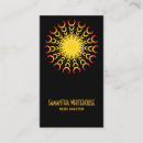 Search for abstract sun business cards Yellow