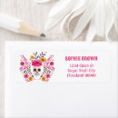 Search for cinco de mayo return address labels Sugar skull