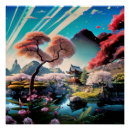 Search for magical mountains posters Beautiful