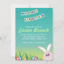 Search for happy easter invitations Rabbit
