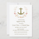 Search for romantic engagement party invitations Floral