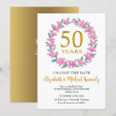 Search for emerald green wedding anniversary invitations Vow renewal