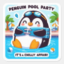 Search for penguin party stickers Animals