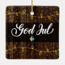 Search for swedish christmas tree decorations God jul