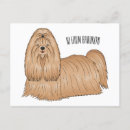 Search for long haired postcards Dog