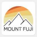 Search for retro japan stickers Mount fuji