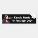 Search for memorabilia bumper stickers Kamala harris