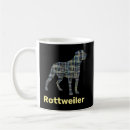 Search for rottweiler dog mugs Silhouette