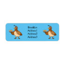 Search for pet bird return address labels Cartoon
