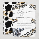 Search for dairy cow invitations Watercolor