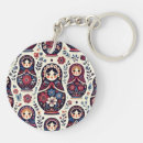 Search for doll rounded key rings Matryoshka