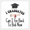 Search for go back stickers I graduated