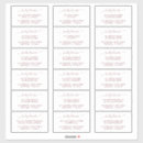 Search for wedding mailing accessories Minimalist