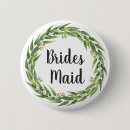 Search for bridesmaid badges Green