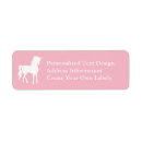 Search for pale pink return address labels Simple