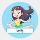 Search for cute gymnastics stickers Cartoon