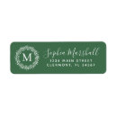 Search for hunter green return address labels Classic