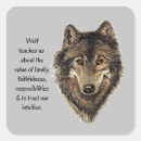 Search for animal totems stickers Wolf