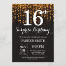 Search for string lights sweet 16 invitations 16th birthday