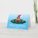Search for funny frog christmas cards Animal