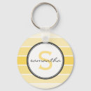 Search for grey stripe round key rings Monogrammed
