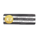 Search for black chalkboard return address labels Simple