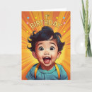 Search for baby boy birthday cards One year old
